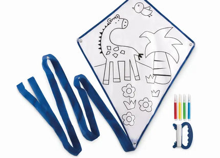 Flugdrachen für Kinder TARIFA - Blau: Kreativer Outdoor-Spaß für junge Abenteurer TK Gruppe® Grosshandel 