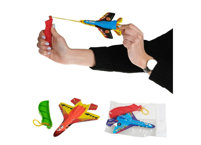 Flugzeug mit Schleuder, 15 cm TK Gruppe® Grosshandel 