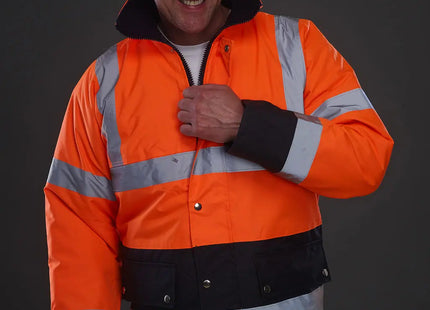 Fluo 2 Tone Motorway Jacket TK Gruppe® Grosshandel 