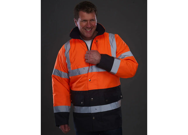 Fluo 2 Tone Motorway Jacket TK Gruppe® Grosshandel 