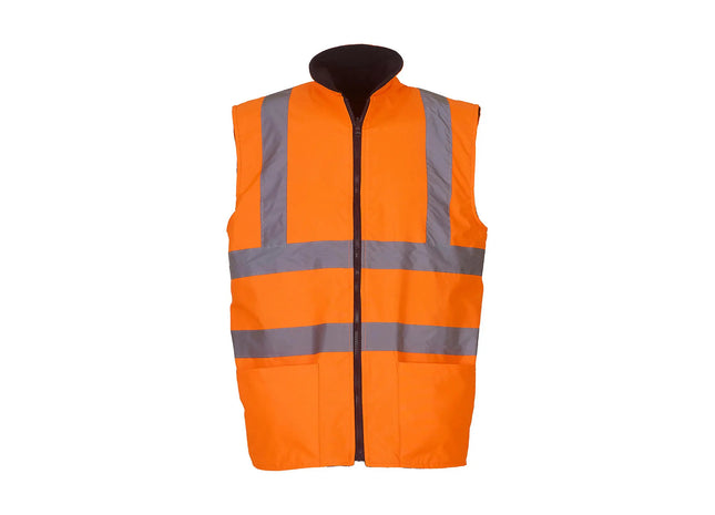 Fluo Fleece Reversible Bodywarmer TK Gruppe® Grosshandel 