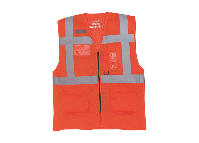 Fluo Open Mesh Executive Waistcoat TK Gruppe® Grosshandel 