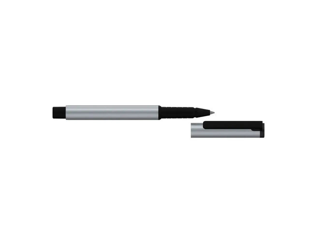 Flute Rollerball Metall-Tintenroller PP - Elegantes Silbermetallic TK Gruppe® Grosshandel 