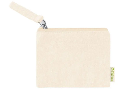 Fontix Baumwoll-Brieftasche - Natur Umweltfreundliche Geldbörse aus natürlichem Material TK Gruppe® Grosshandel 
