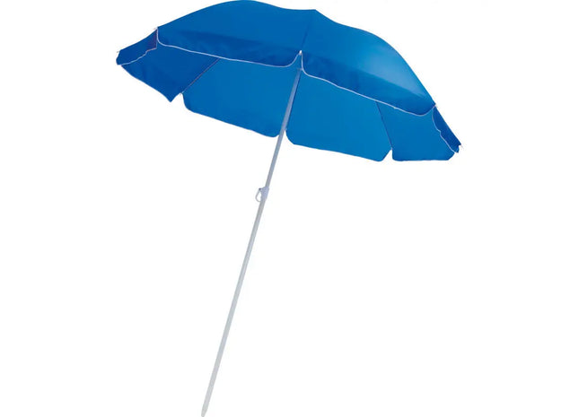 Fort Lauderdale Strandschirm in Blau – Robust & UV-schützend TK Gruppe® Grosshandel 
