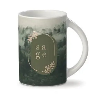 Fototasse Marseille Sublimation 250 ml - Weiß, Personalisierbarer Keramikbecher, Spülmaschinenfest TK Gruppe® Grosshandel 