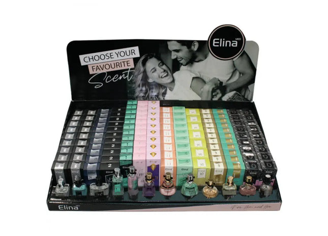 Fragrance ELINA 15ml Showcase-2, 136pcs. 12 Variety Pack TK Gruppe® Grosshandel 