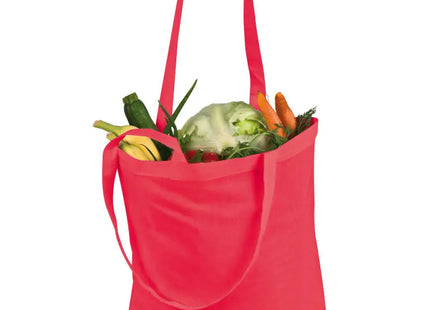 Franca Rote Baumwolltasche, Leuchtend & Praktisch, Umweltbewusst TK Gruppe® Grosshandel 