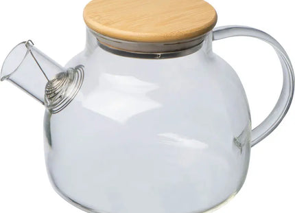 Frankfurt Glasteekanne: Klar & Modern für Teezeremonien TK Gruppe® Grosshandel 