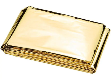 Frederik Notfalldecke mit 2 Funktionen - silber: Frederik Multifunktionale Notfalldecke in Silber - Schutz & Wärme TK Gruppe® Grosshandel 