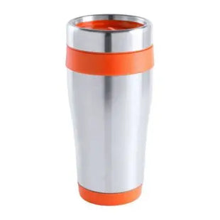 Fresno Thermotrinkbecher 450 ml - Leuchtend Orange - Isolierkaffeebecher TK Gruppe® Grosshandel 