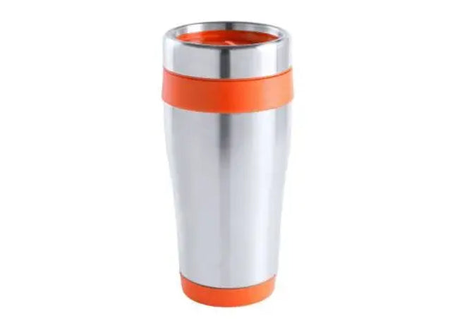 Fresno Thermotrinkbecher 450 ml - Leuchtend Orange - Isolierkaffeebecher TK Gruppe® Grosshandel 