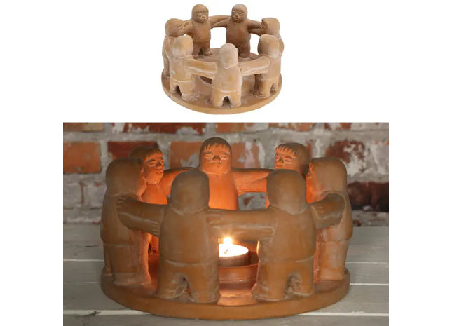 Freundeskreis Kerzenhalter für Teelichter, Durchmesser 20 cm TK Gruppe® Grosshandel 