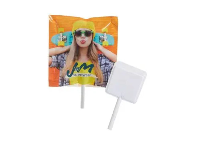 Frigeo Traubenzucker Lolly – Energie am Stiel, individuell bedruckt für Ihre Marke TK Gruppe® Grosshandel 