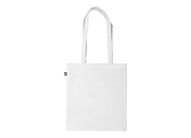 Frilend RPET weiße Einkaufstasche - Nachhaltige und stilvolle Tragetasche aus recyceltem Material TK Gruppe® Grosshandel 