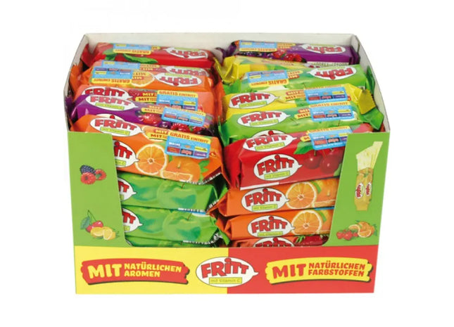 Fritt Kau-Bonbons 70g - Sortierte Vielfalt, 7 Geschmacksrichtungen Multipack TK Gruppe® Grosshandel 