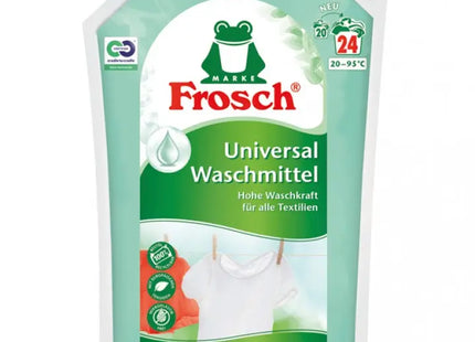Frosch 1,8L Flüssigwaschmittel Universal - Umweltfreundlich, Für Alle Stoffarten TK Gruppe® Grosshandel 