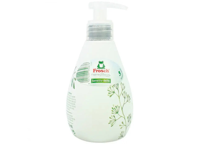 Frosch 300ml Dekoseife Pure Care Sensitiv - Sanfte Hautfreundliche Handseife TK Gruppe® Grosshandel 