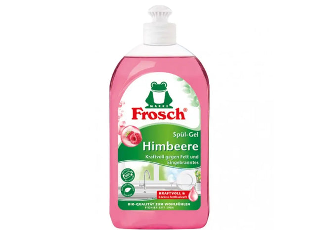 Frosch 500ml Himbeer Spülgel - pH-Hautneutral, Sanfte Reinigung & Frischer Duft TK Gruppe® Grosshandel 