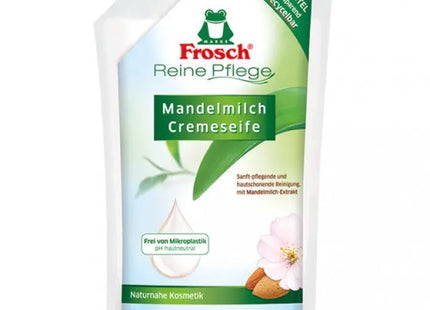 Frosch 500ml Pure Care Cremeseife - Gentle Almond Milk Hand Wash, Moisturizing Formula TK Gruppe® Grosshandel 