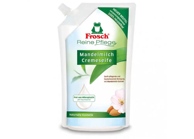 Frosch 500ml Pure Care Cremeseife - Gentle Almond Milk Hand Wash, Moisturizing Formula TK Gruppe® Grosshandel 