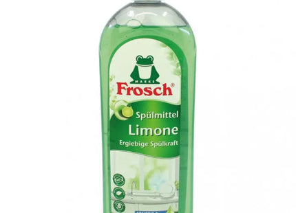 Frosch 750ml Geschirrspülmittel Limette - Kraftvolle Reinigung & Natürlich Frischer Duft TK Gruppe® Grosshandel 