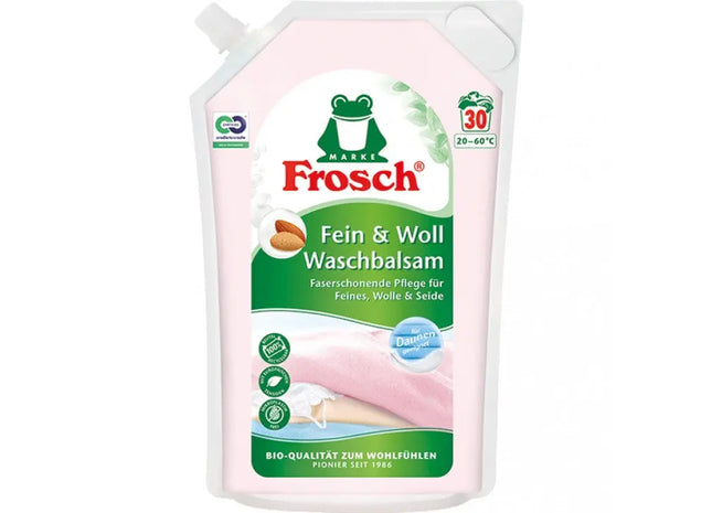 Frosch Flüssigwaschmittel 1,8l – Sanfte Pflege für Feine & Empfindliche Textilien TK Gruppe® Grosshandel 
