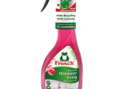 Frosch Himbeeressig Anti-Kalk Reiniger 500ml - Umweltfreundliche Entkalkungslösung TK Gruppe® Grosshandel 