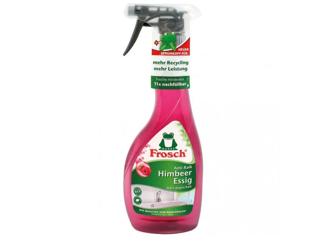 Frosch Himbeeressig Anti-Kalk Reiniger 500ml - Umweltfreundliche Entkalkungslösung TK Gruppe® Grosshandel 