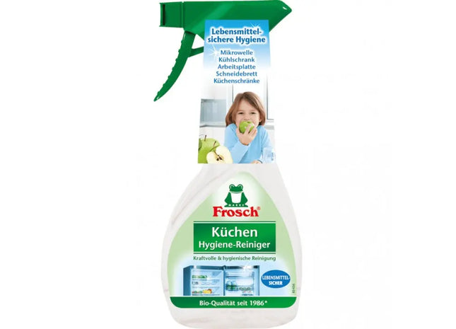 Frosch Küchenhygienereiniger 300ml - Effektive Fett- und Keimentfernung, 100 Zeichen TK Gruppe® Grosshandel 
