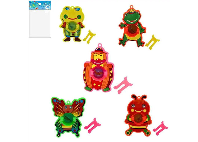 Frosch Murmelabschussspielzeug 6.5cm - 5er Pack - Robust & langlebig - Perfekt für Kinder & Sammler - Ideal für Spielzeugliebhaber TK Gruppe® Grosshandel 