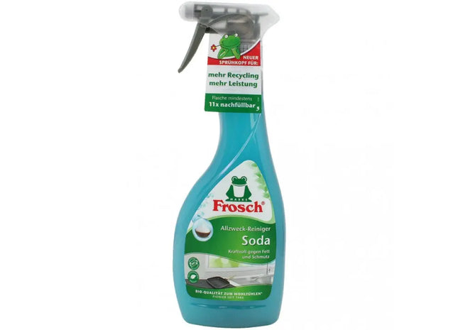 Frosch Soda Allzweckreiniger 500ml - Kraftvolle, Natürliche Reinigungslösung, 100 Zeichen TK Gruppe® Grosshandel 