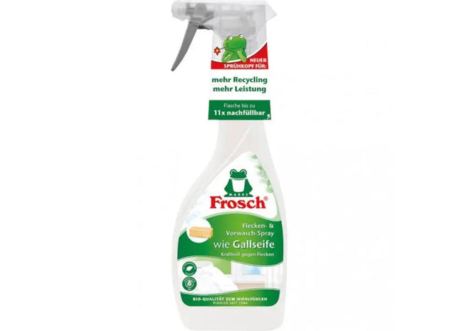 Froschartiges Gallseifen-Vorwaschspray 500ml – Effektiv gegen Flecken TK Gruppe® Grosshandel 