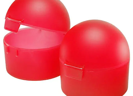 Frosted Red Fruit Container - Stylish, Durable, Portable Snack Storage Solution TK Gruppe® Grosshandel 