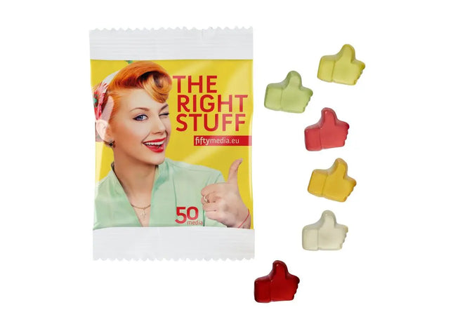 Fruchtgummi 10g in Öko-Tütchen – Nachhaltig süß TK Gruppe® Grosshandel 