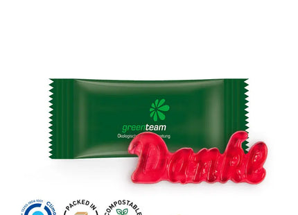 Fruchtgummi Dankeschön - Einzelpackung: Perfekt für kleine Gesten TK Gruppe® Grosshandel 