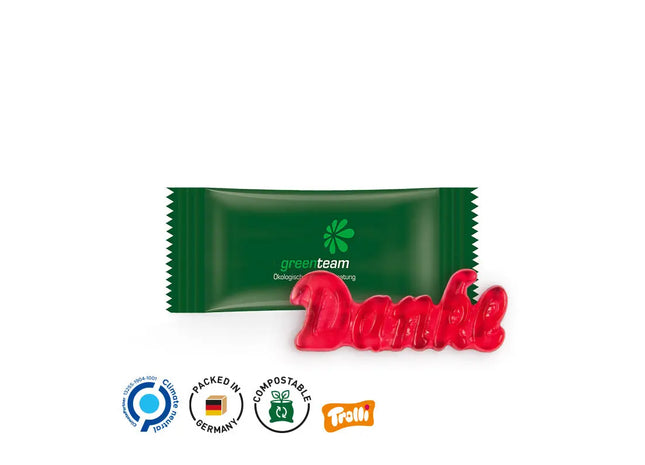 Fruchtgummi Dankeschön - Einzelpackung: Perfekt für kleine Gesten TK Gruppe® Grosshandel 