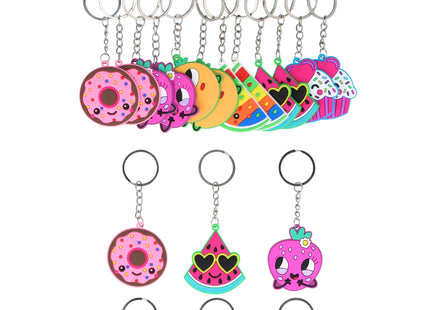 Fruchtige Süßigkeiten Miniaturen, 5 cm, 6 verschiedene Designs - Ideal für Sammler & Deko TK Gruppe® Grosshandel 
