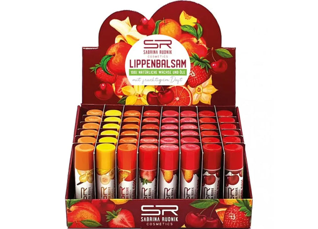 Fruchtiger Lippenbalsam 3.4g - Feuchtigkeitsspendende Lippenpflege mit Geschmack TK Gruppe® Grosshandel 