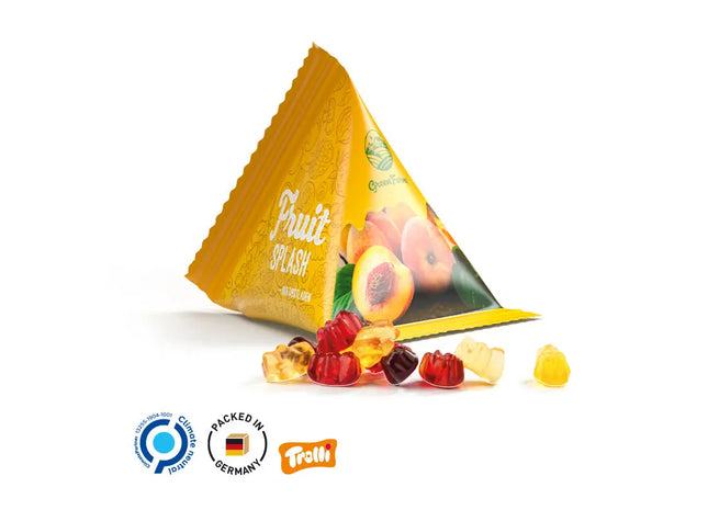Fruchtsaft Gummibärchen im Tetraeder – Natürlich lecker TK Gruppe® Grosshandel 
