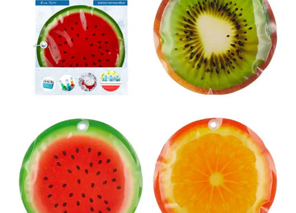 Fruit Design Cooling Gel Packs, Trio Set, 15cm Round TK Gruppe® Grosshandel 