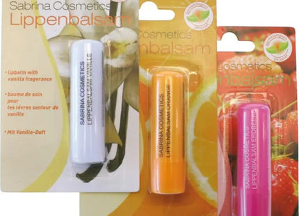 Fruit Flavored Lippenbalsam-Stift 3er-Packung, gemischte Sorten, 4,5g TK Gruppe® Grosshandel 