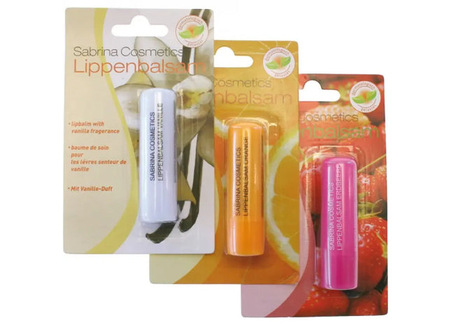 Fruit Flavored Lippenbalsam-Stift 3er-Packung, gemischte Sorten, 4,5g TK Gruppe® Grosshandel 