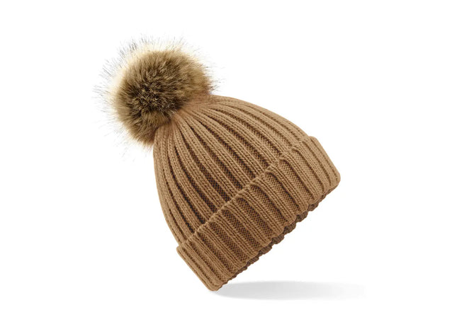 Fur Pop Pom Chunky Beanie TK Gruppe® Grosshandel 