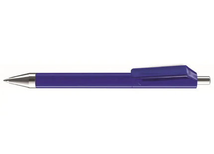 Fusion Si F Dunkelblauer Druckkugelschreiber: Stilvoller Stift für präzises Schreibvergnügen TK Gruppe® Grosshandel 