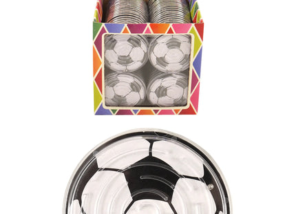Fußball-Labyrinth-Puzzle, 6,5 cm - Kniffliges Geduldspiel für Kinder und Erwachsene TK Gruppe® Grosshandel 