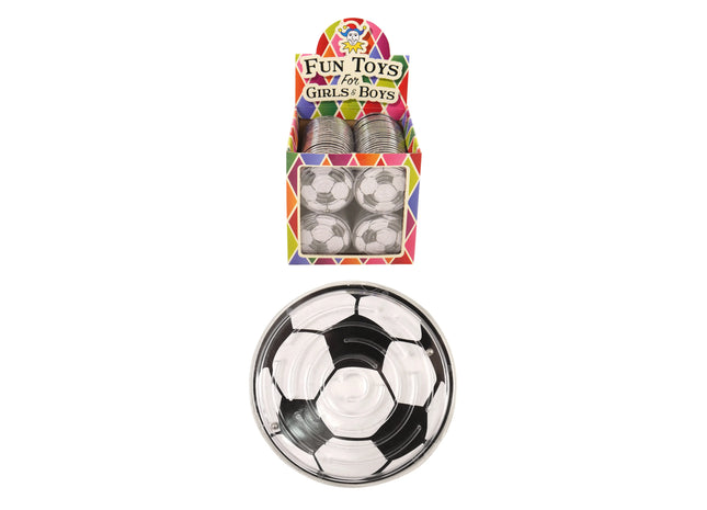 Fußball-Labyrinth-Puzzle, 6,5 cm - Kniffliges Geduldspiel für Kinder und Erwachsene TK Gruppe® Grosshandel 