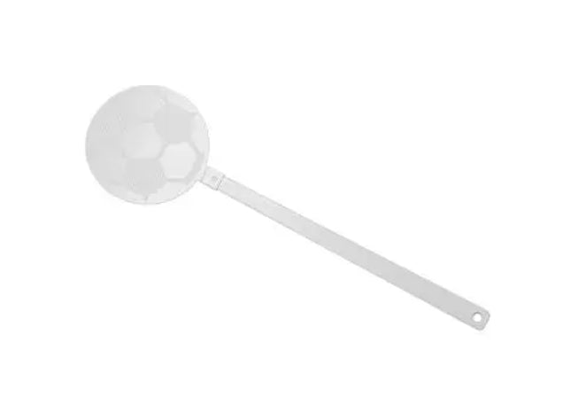 Fußball-Themen Fliegenklatsche in Reinweiß - Sportlich & Effektiv TK Gruppe® Grosshandel 