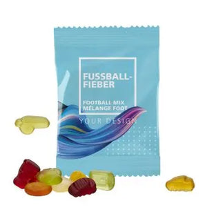 Fußballfieber Fruchtgummi 10g Tüten - Für echte Fans TK Gruppe® Grosshandel 