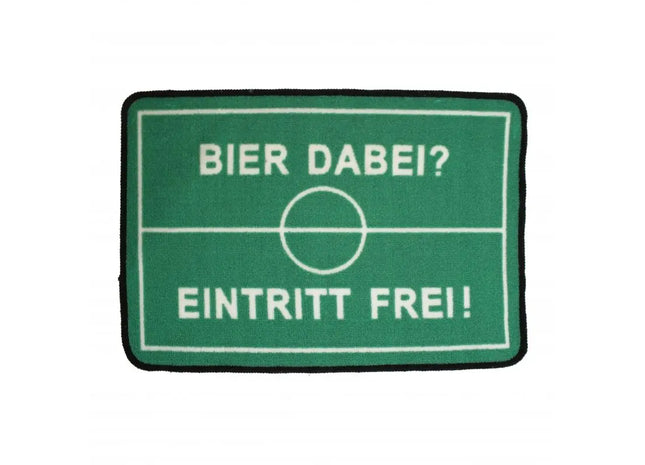 Fußmatte "Bier dabei? Eintritt frei!",  60 x 40 cm TK Gruppe® Grosshandel 